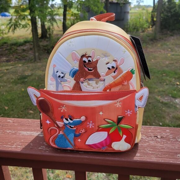 Loungefly Disney Pixar Moments Ratatouille Cooking Pot Mini Backpack - Picture 1 of 16